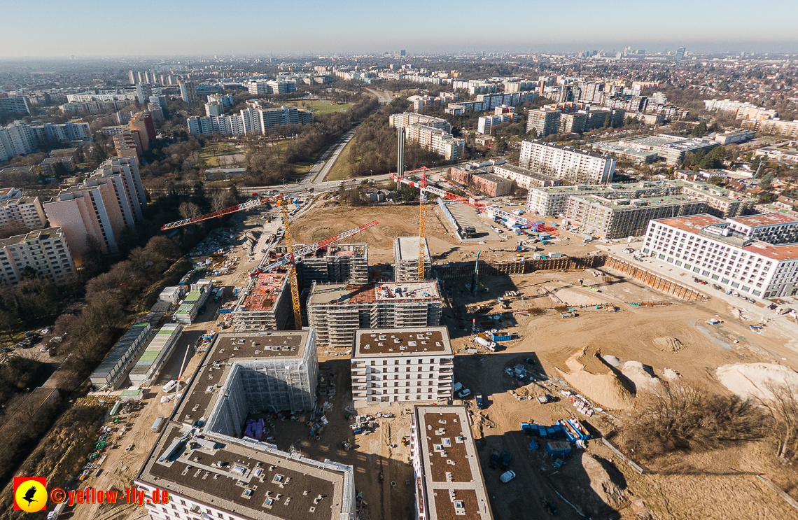15.02.2023 - Baustell Alexisquartier und Pandion Verde aus der Luft